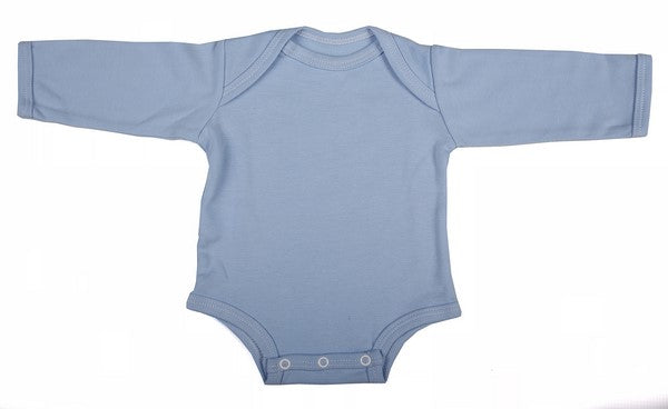 Long-Sleeved Baby Onesie With Envelope Neck - Little Lumps