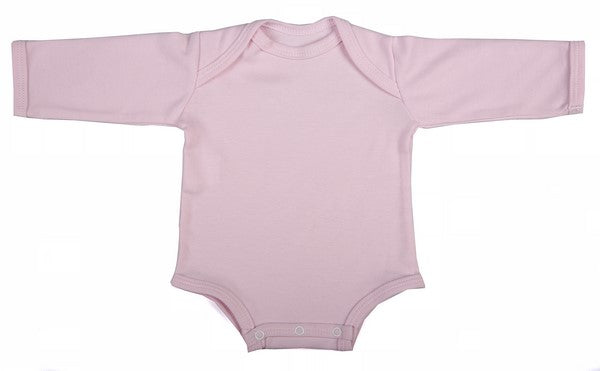 Long-Sleeved Baby Onesie With Envelope Neck - Little Lumps