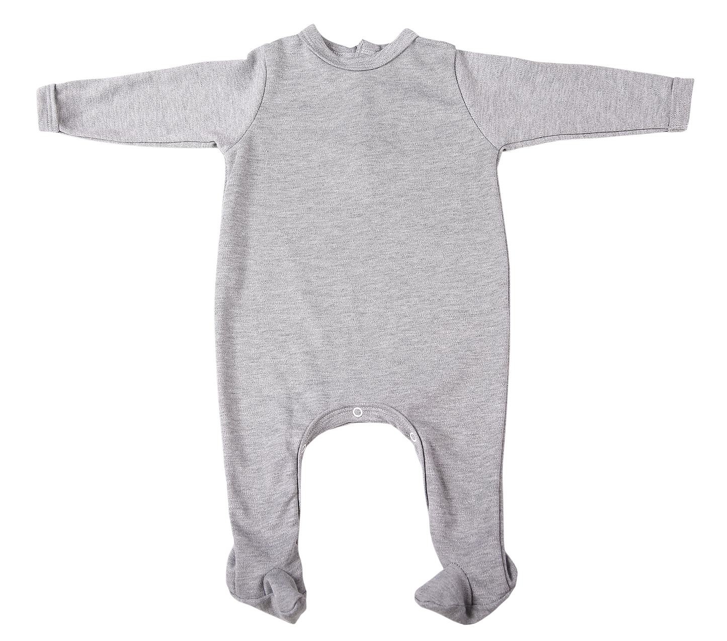 100% Cotton Infant back neck opening Babygro - Little Lumps