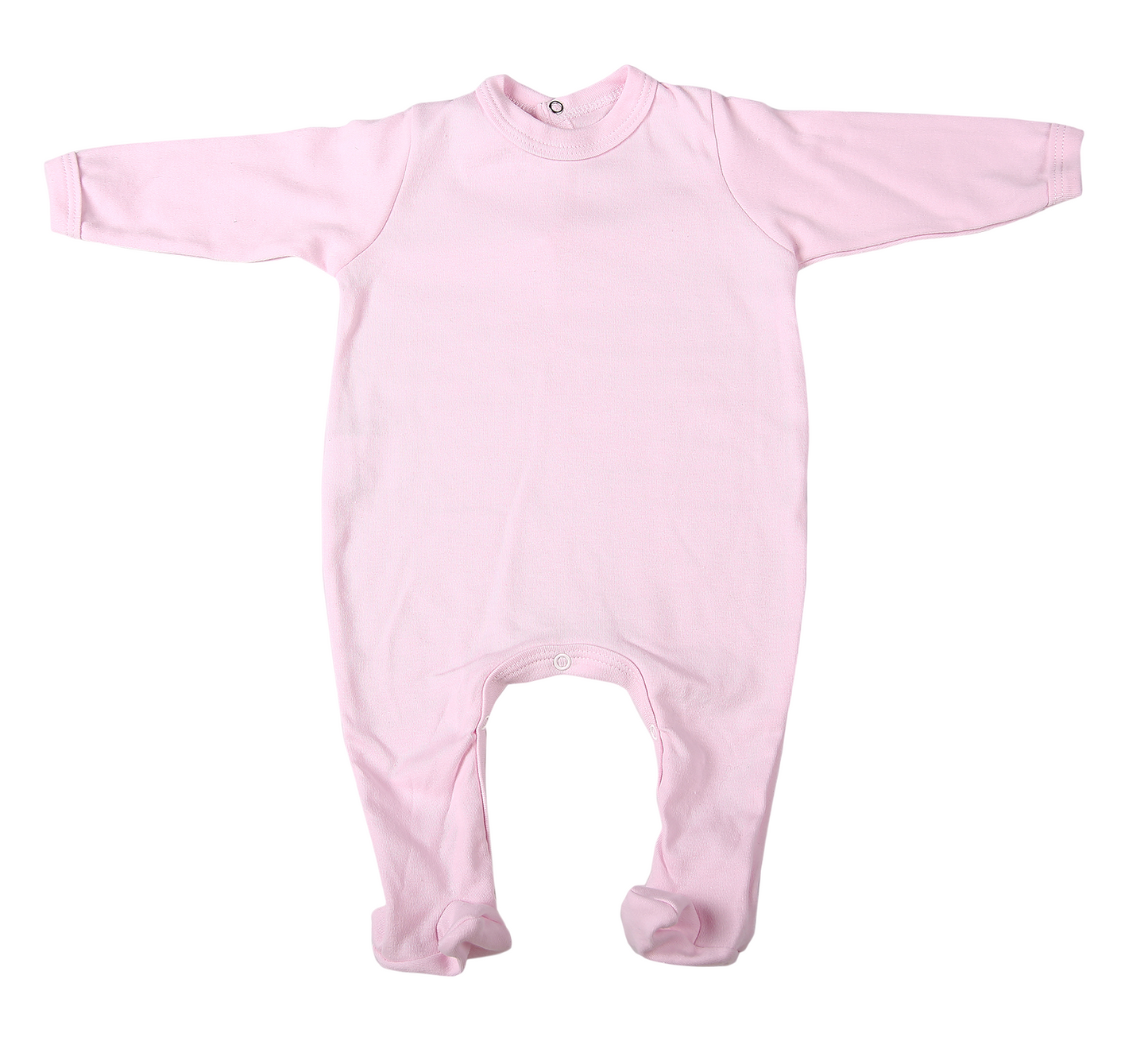 100% Cotton Infant back neck opening Babygro - Little Lumps