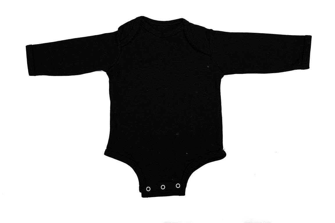 Long-Sleeved Baby Onesie With Envelope Neck - Little Lumps