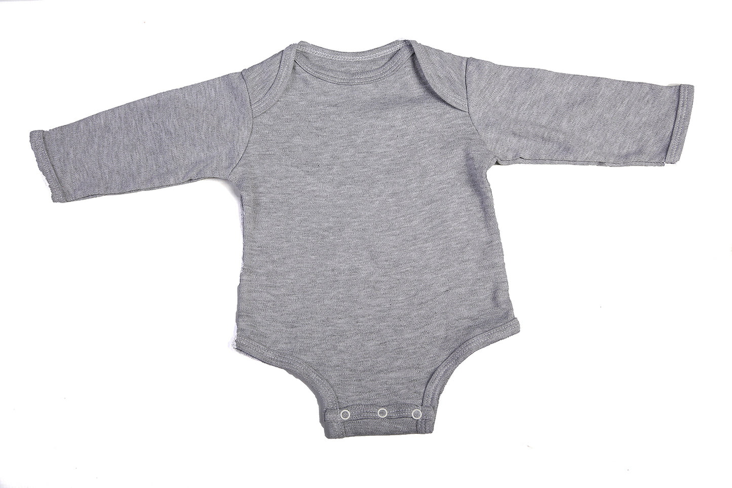 Long-Sleeved Baby Onesie With Envelope Neck - Little Lumps