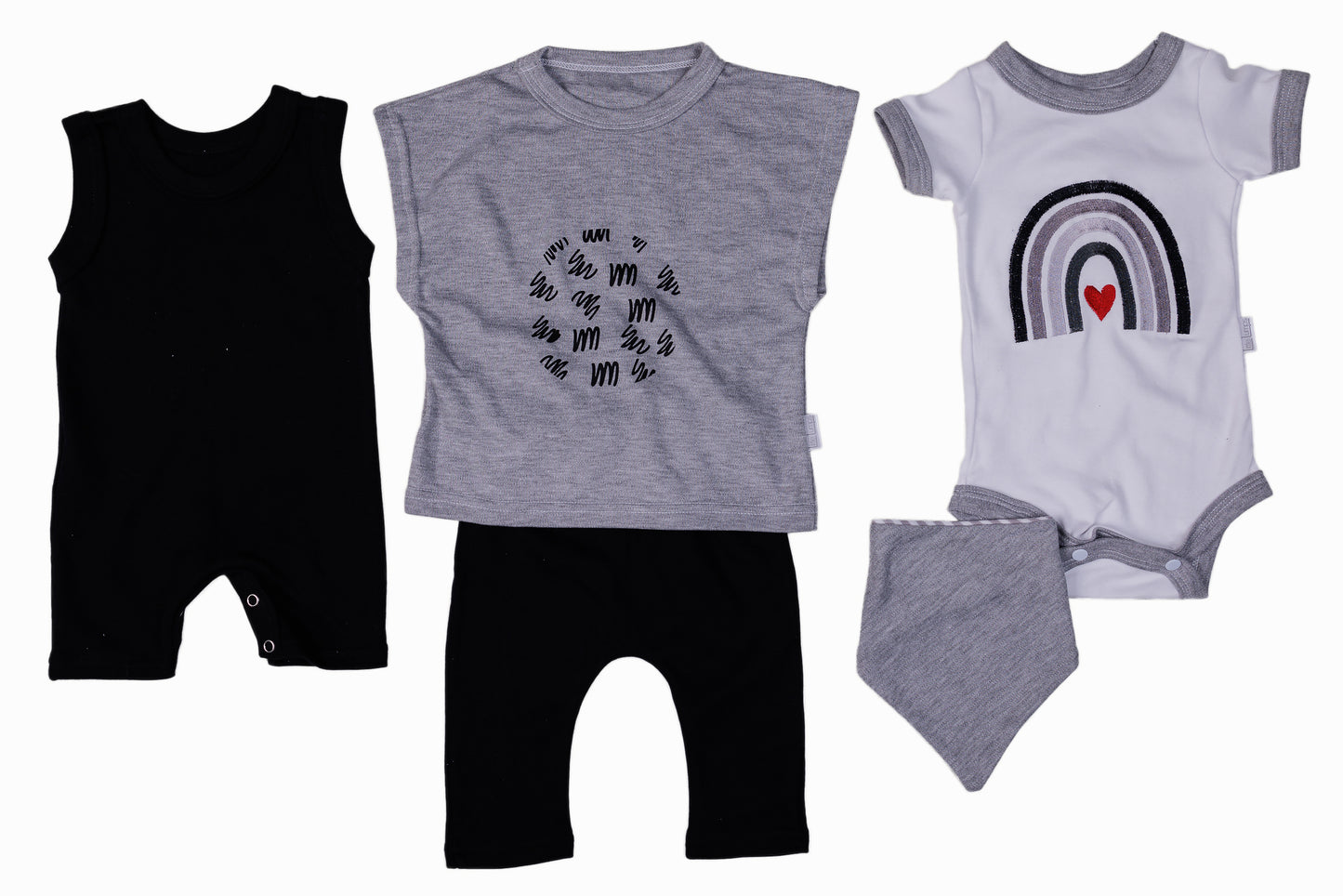 Baby Bundle - Greys - Little Lumps