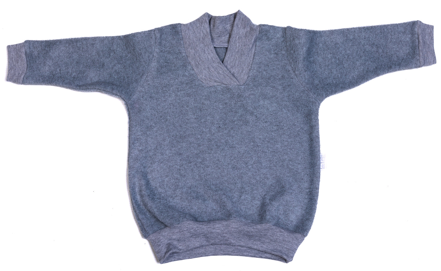 Crossover Collar Polar Baby Sweatshirt - Little Lumps