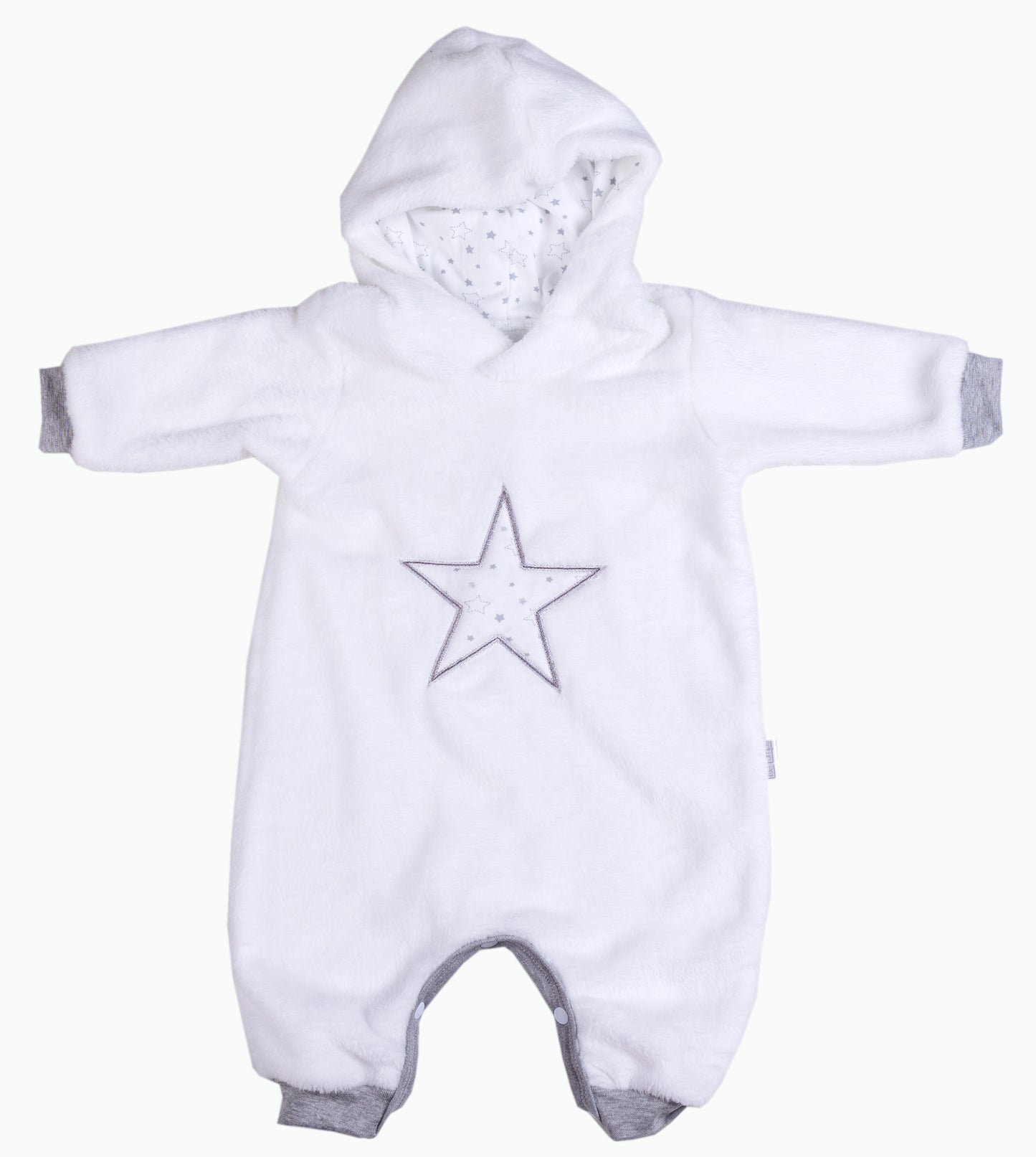 Fluffy Star Babygro - Little Lumps