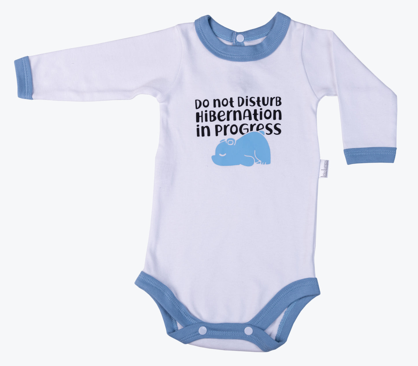 Hibernation Long Sleeved Baby Onesie - Little Lumps