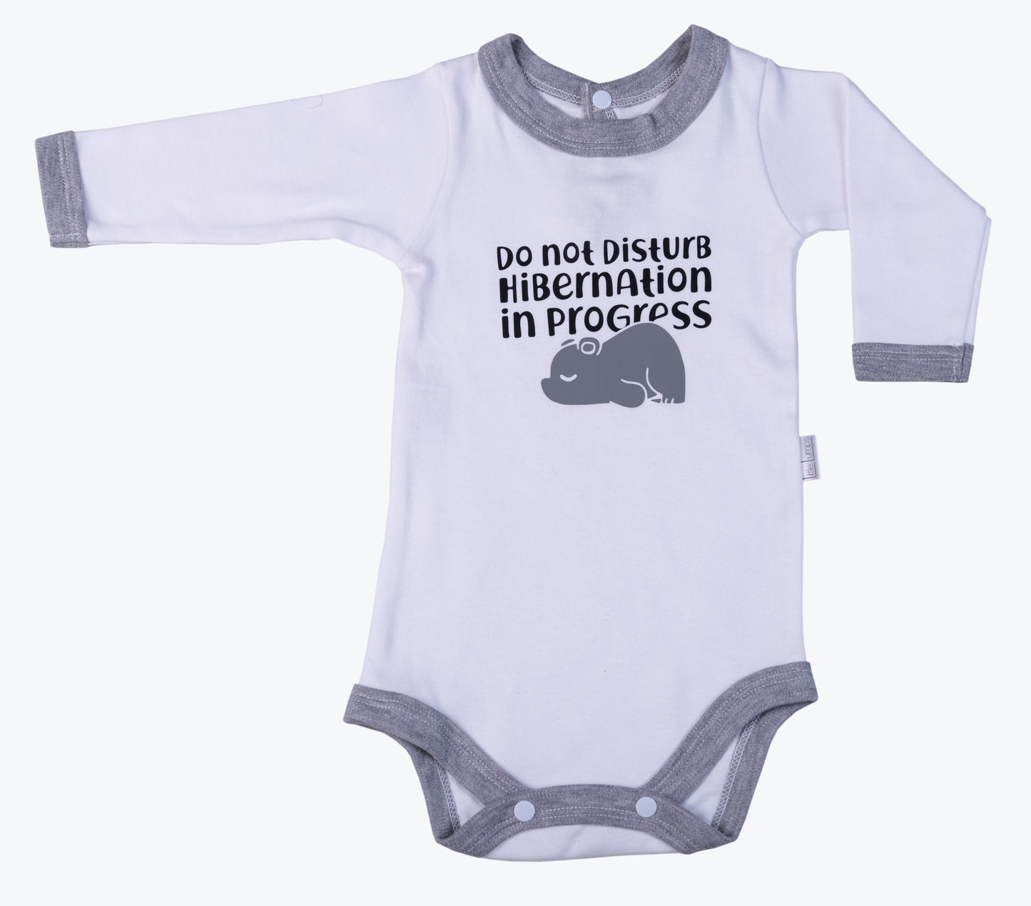 Hibernation Long Sleeved Baby Onesie - Little Lumps
