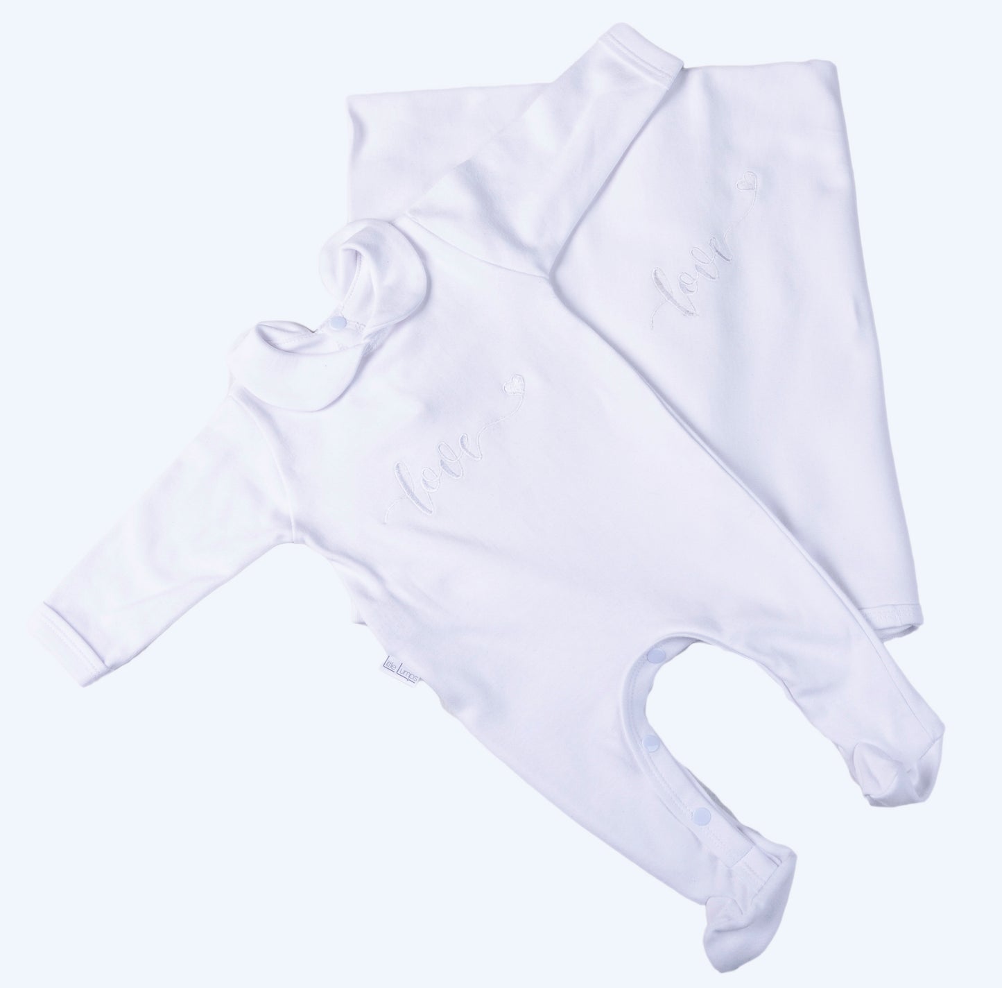 Peter Pan collared Babygro & Blanket - Little Lumps