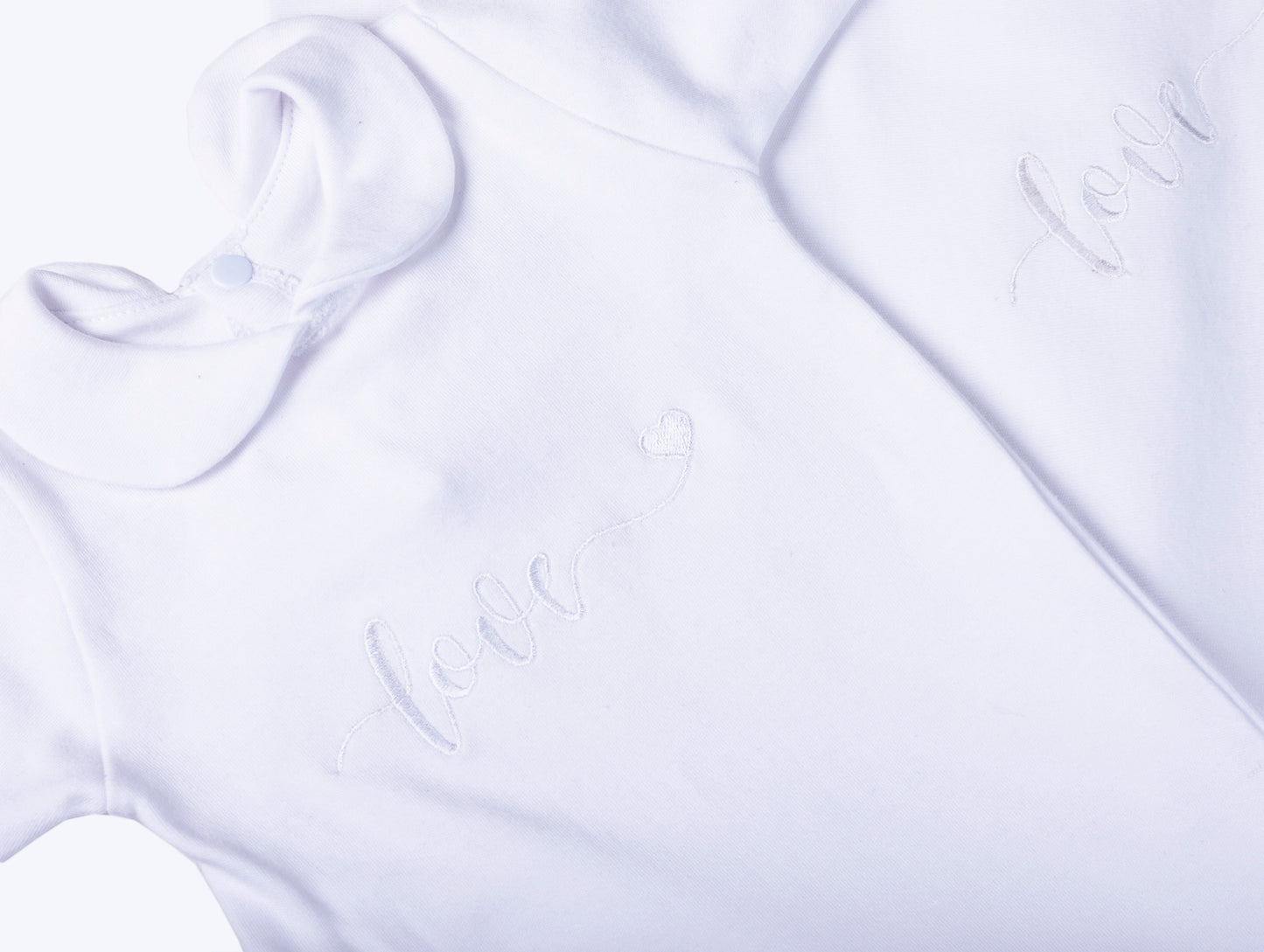 Peter Pan collared Babygro & Blanket - Little Lumps