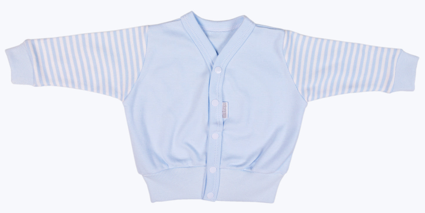 Striped Baby Cardigan - Little Lumps