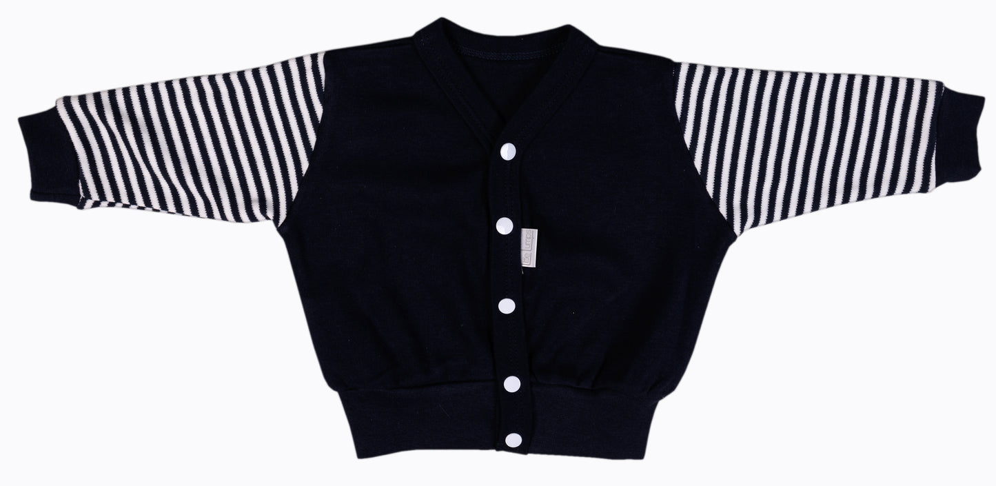 Striped Baby Cardigan - Little Lumps