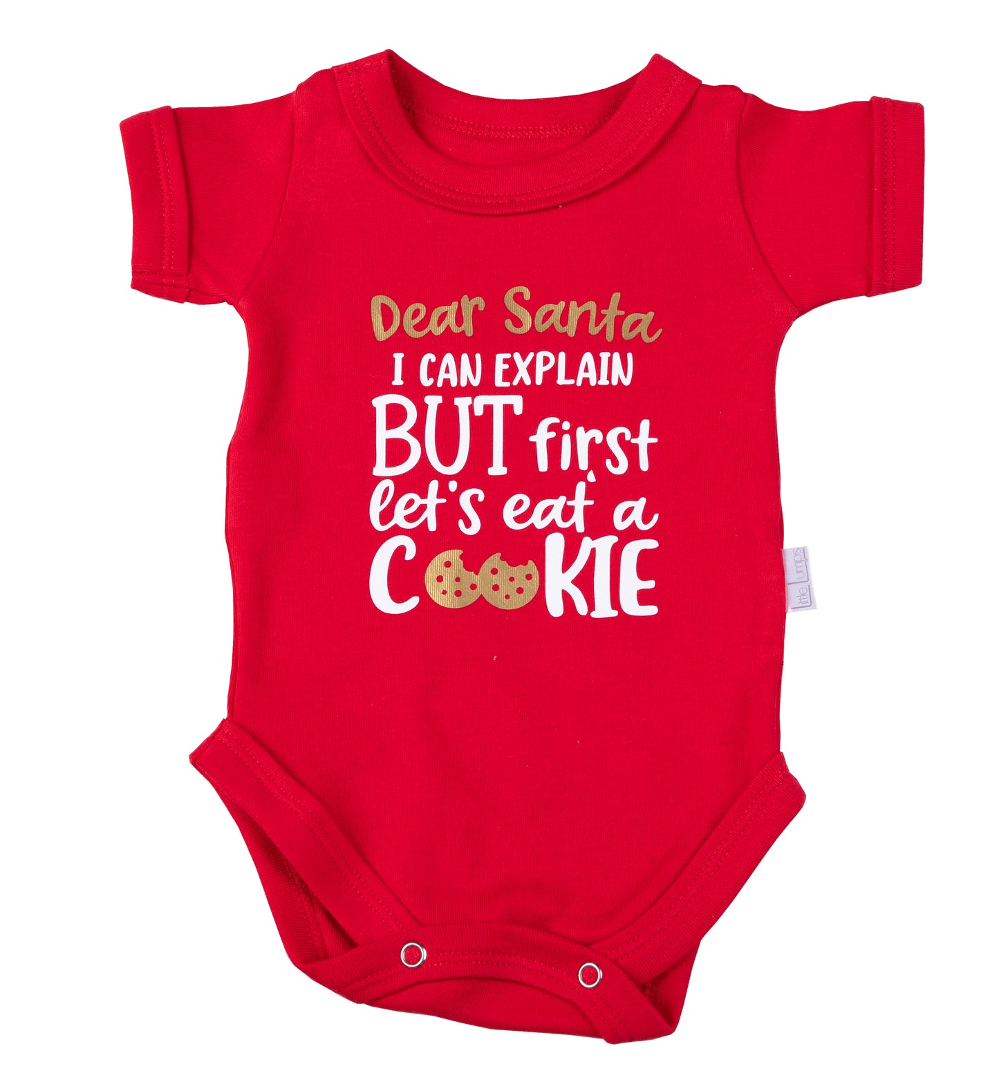 Christmas Baby Cookies Onesie - Little Lumps