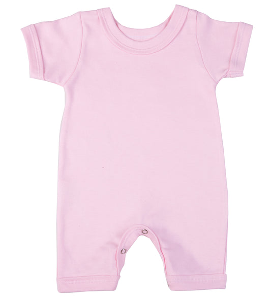 100% Cotton Infant Short Sleeve summer Romper - Little Lumps
