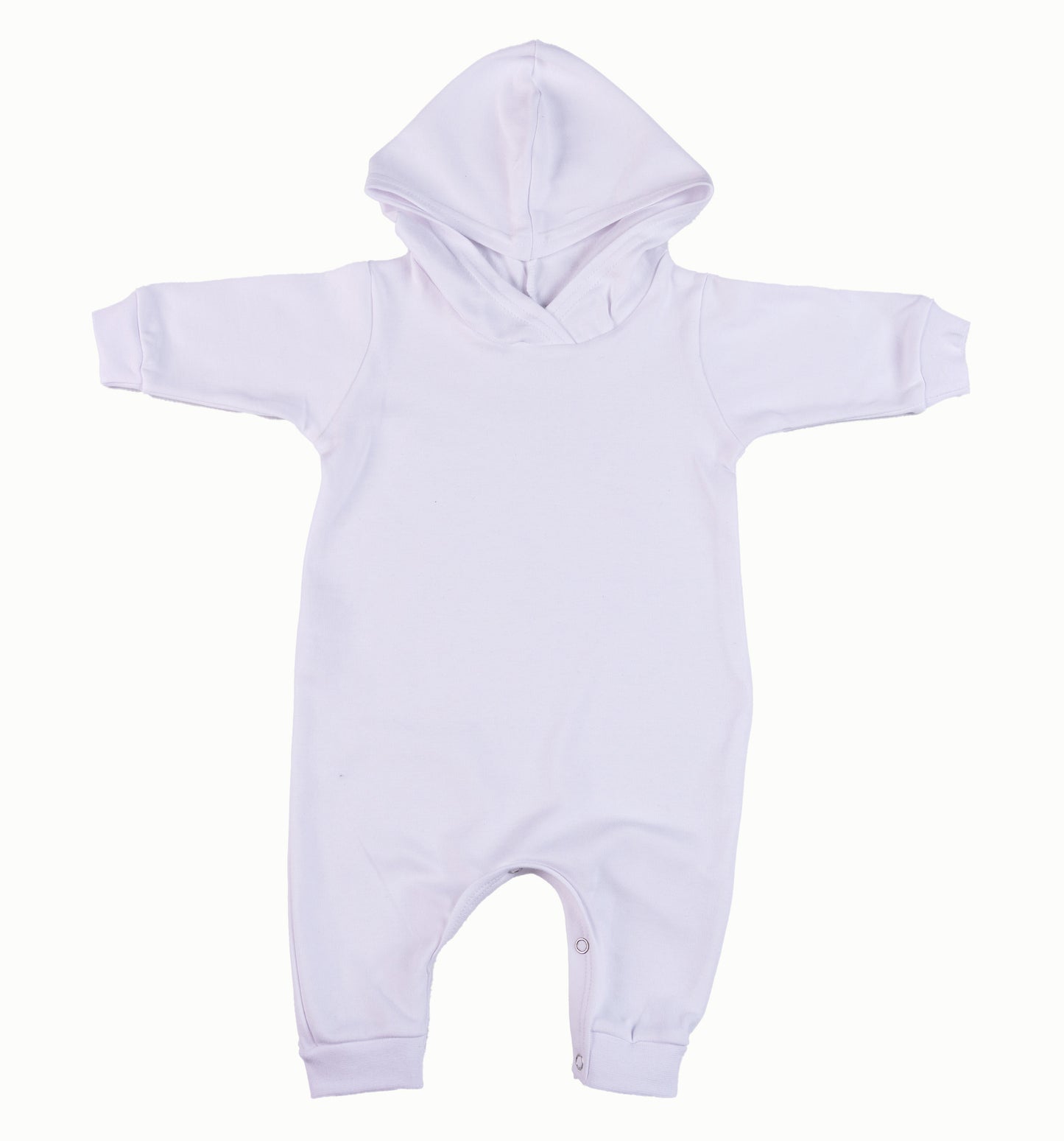 100% Cotton Infant Hooded Harem Babygro - Little Lumps