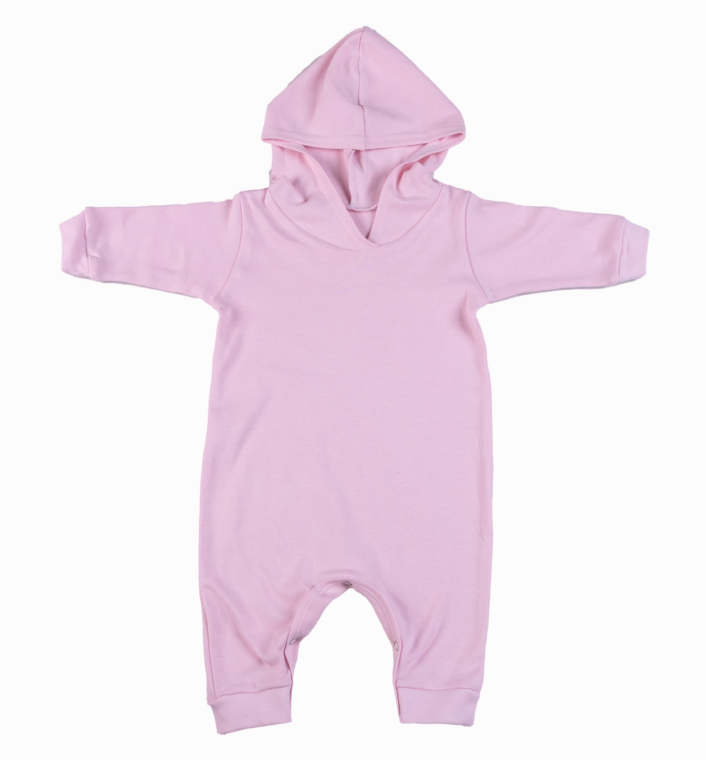 100% Cotton Infant Hooded Harem Babygro - Little Lumps