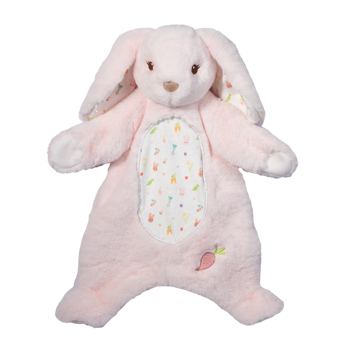🐰 Parsnip the Pink Bunny Sshlumpie – Soft Baby Lovey