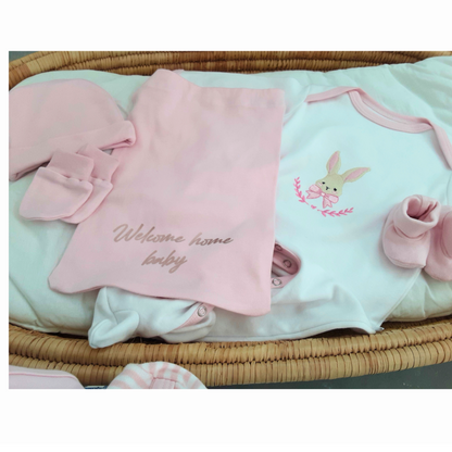 Personalised Deluxe Baby Bunny Gift Set