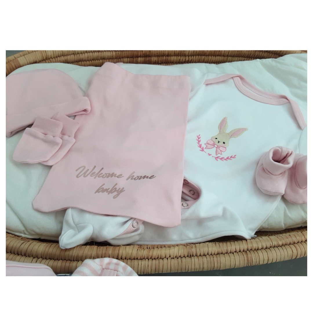 Personalised Deluxe Baby Gift Set - Bunny