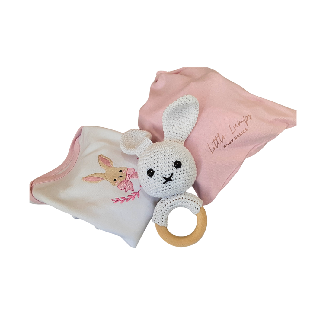 Personalised Deluxe Baby Gift Set - Bunny