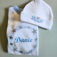 Personalised Embroidered Star 3 piece set