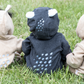 Bear Spotted Polar Fleece Babygro - Little Lumps