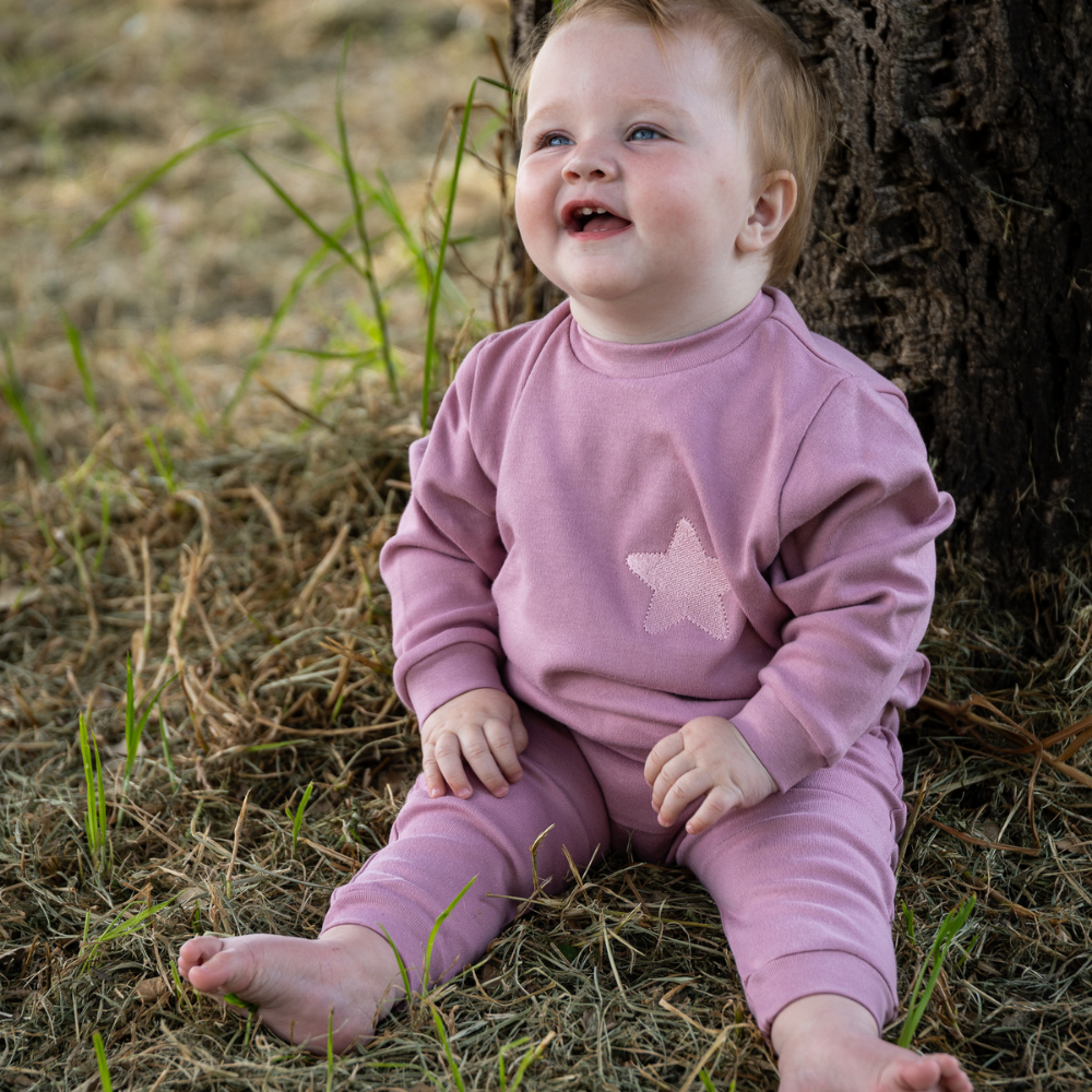Baby girl sweat suits best sale