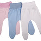 2-Pack High Quality 100% Cotton Leggings With Covered Feet - Little Lumps