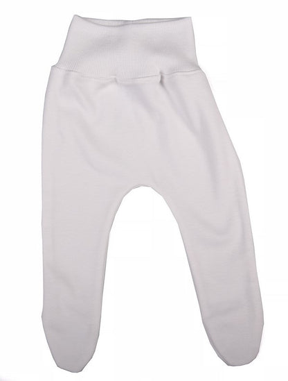 2-Pack High Quality 100% Cotton Leggings With Covered Feet - Little Lumps