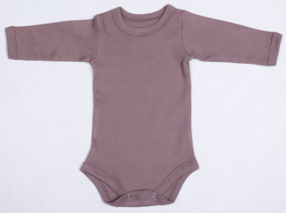 Crew Neck Baby Onesies -new colours - long sleeve - Little Lumps