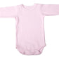 100% Cotton Mixed-Colours Baby Blank Long-Sleeved Crew Neck Onesies (2 Pack) - Little Lumps