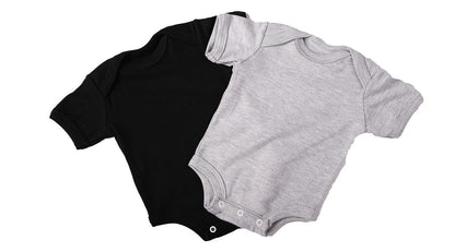 Baby Onesie - Envelope Neck Short Sleeve - Little Lumps