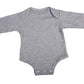 Long-Sleeved Baby Onesie With Envelope Neck - Little Lumps