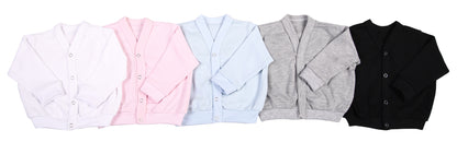 Long Sleeved Baby Cardigans  (2 Pack mixed colours) - Little Lumps
