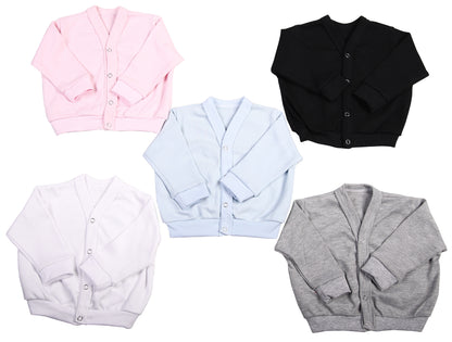 Long Sleeved Baby Cardigans  (2 Pack mixed colours) - Little Lumps