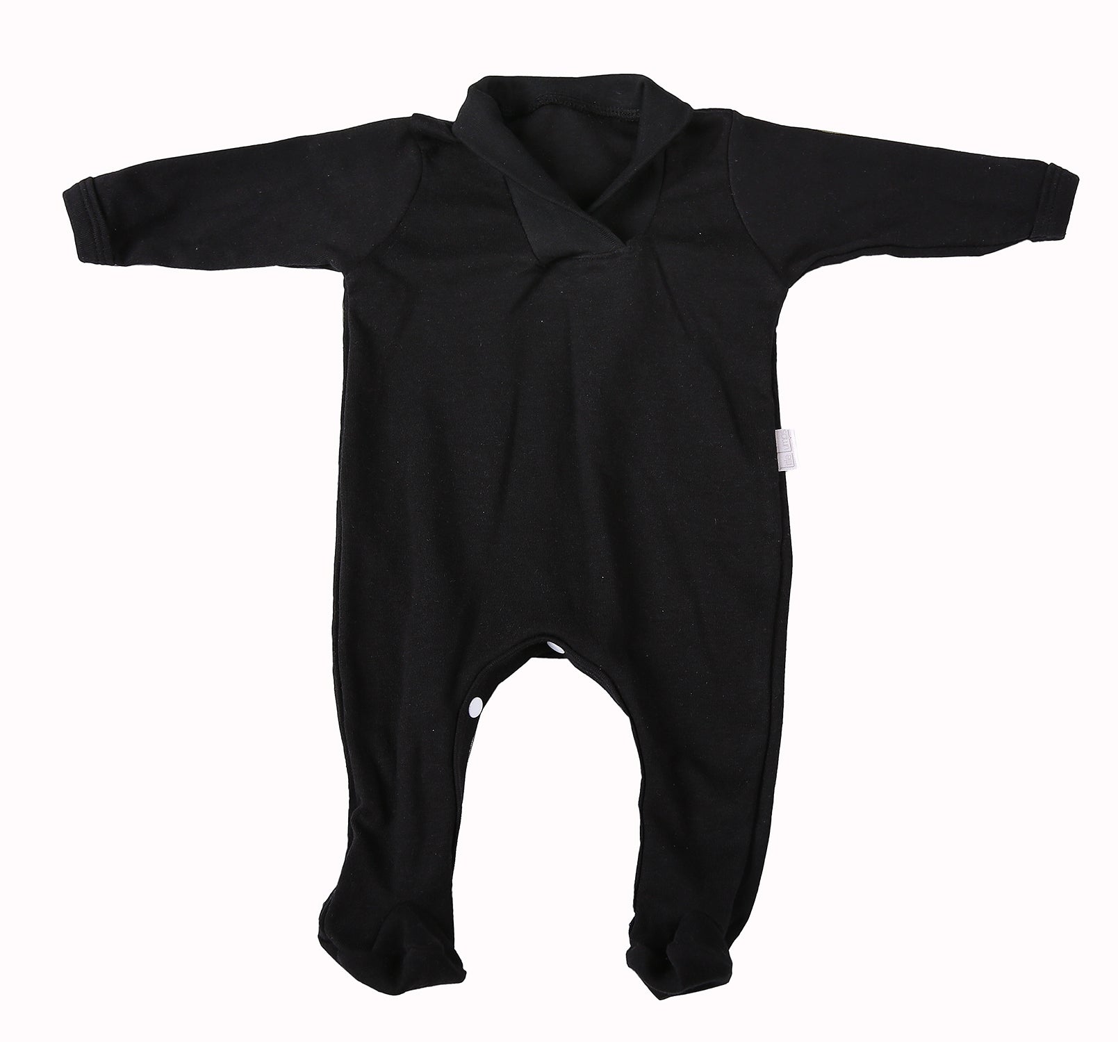 Blank Babygro With Crossover Collar - Little Lumps