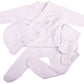 4 Piece Baby Bunny Layette Set - Little Lumps