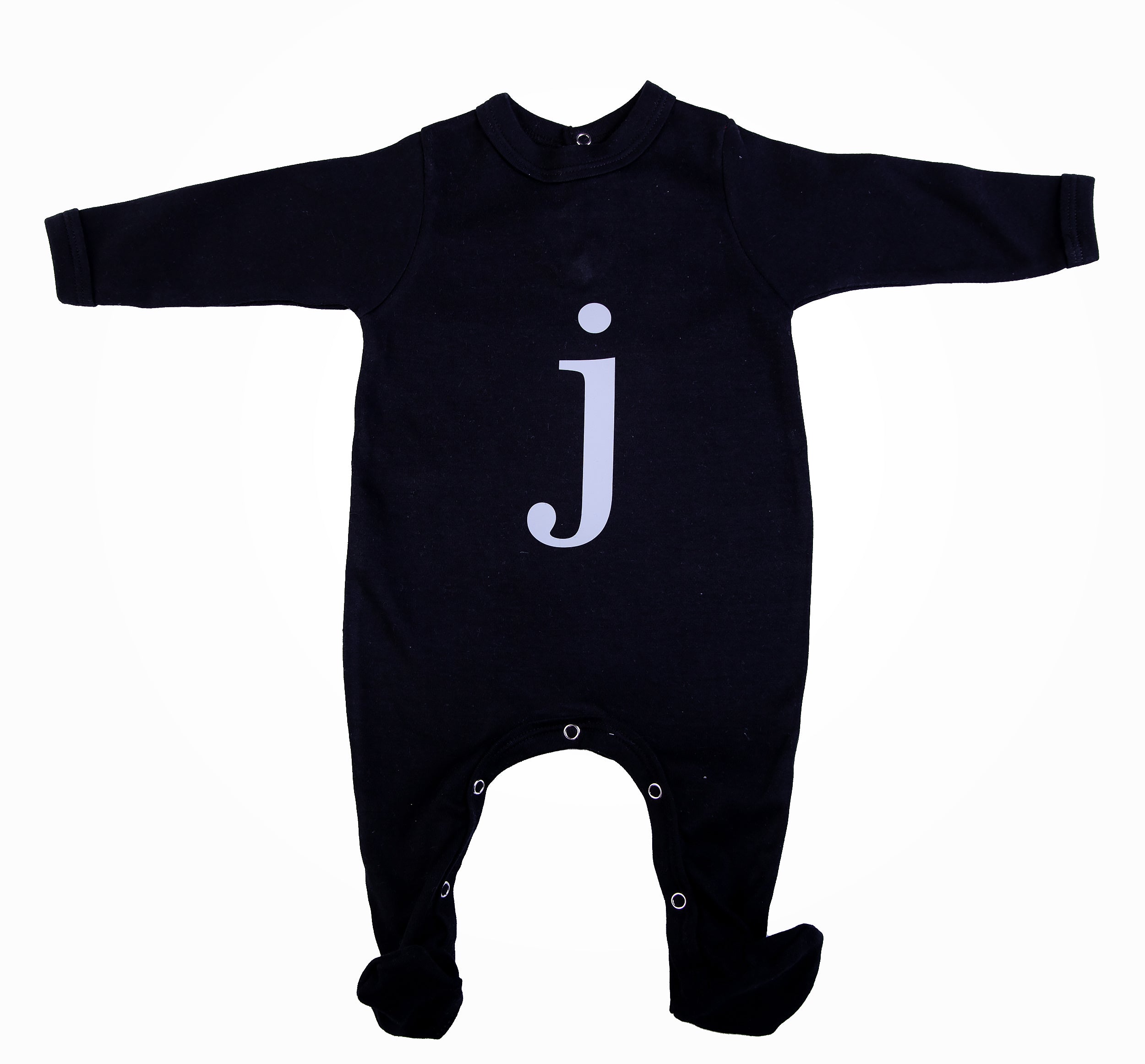 Personalised initial clearance baby clothes