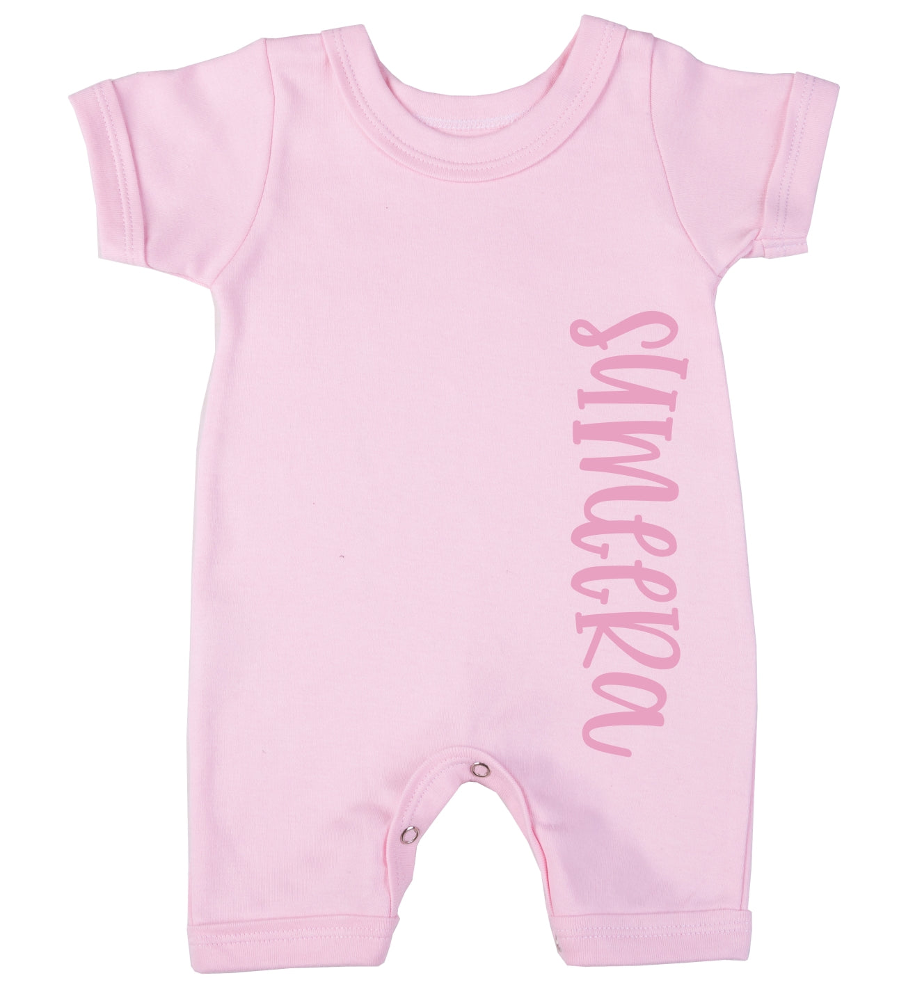 Personalised Baby Summer Romper - Little Lumps