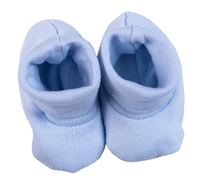 2-Pack Blank Ribbed Shoes Made From 100% Cotton - Little Lumps