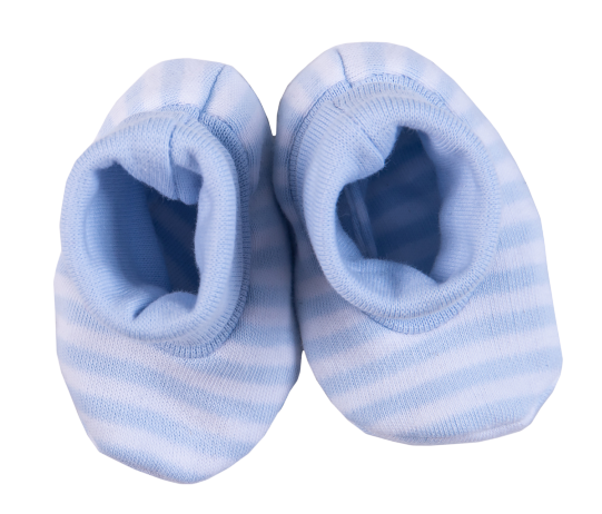 Baby Striped Ribbed Shoes - Little Lumps