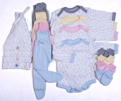 Star 4 Piece Baby Layette Set - Little Lumps