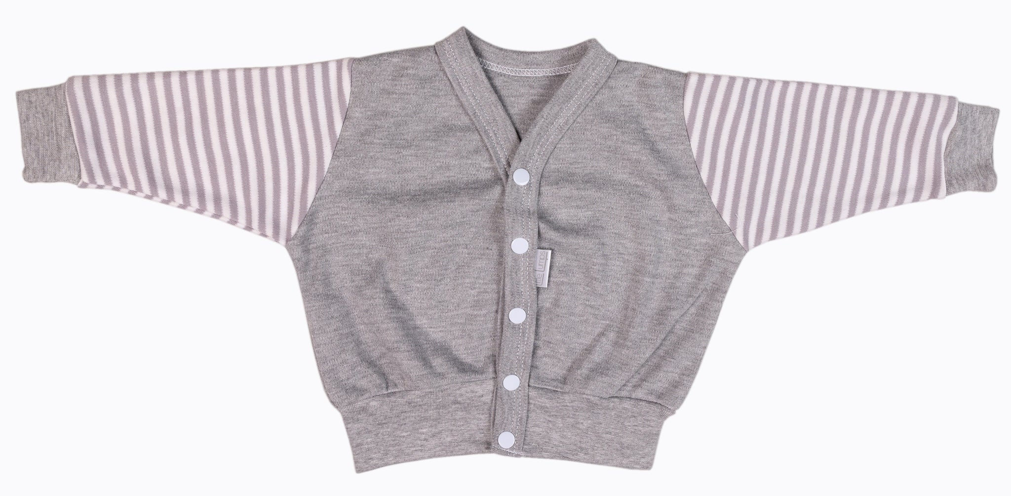 Cropped Curved Hem Cardigan - Baby