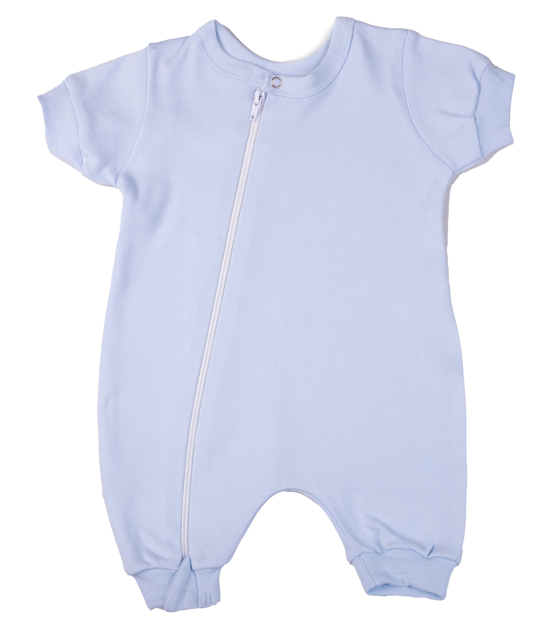 2-Pack Zip Summer Rompers Made From 100% Cotton - Little Lumps