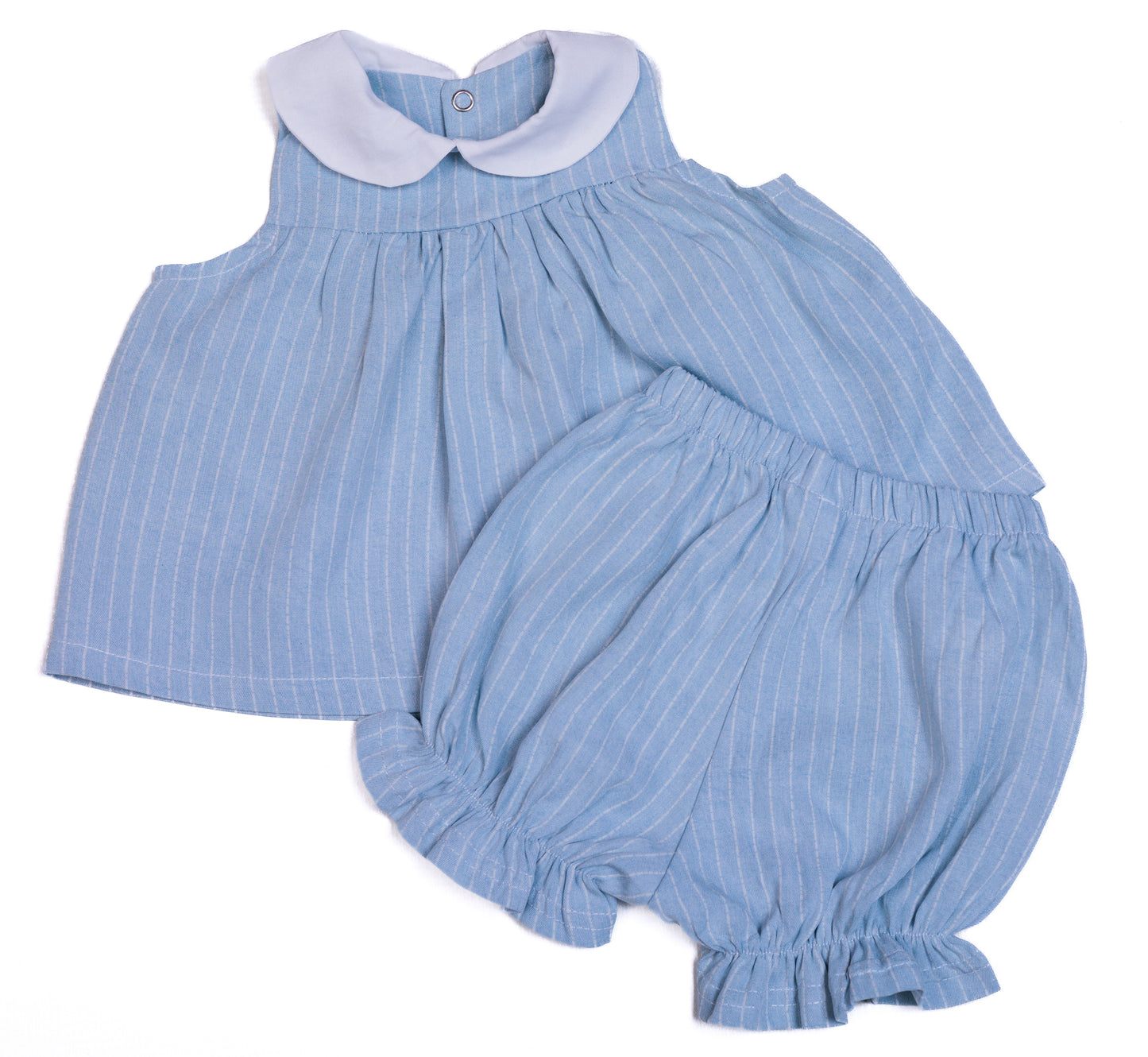 Baby Pinstriped Dress set - Little Lumps