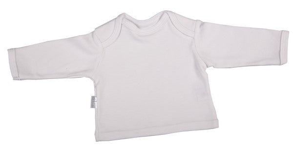 Long-Sleeved Baby T-Shirt With Envelope Neckline - Little Lumps