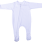 100% Cotton Infant Zip Opening Babygro - Little Lumps